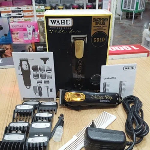 ماشین اصلاح سر و صورت حجم زن وال مجیک کلیپ گلد wahl