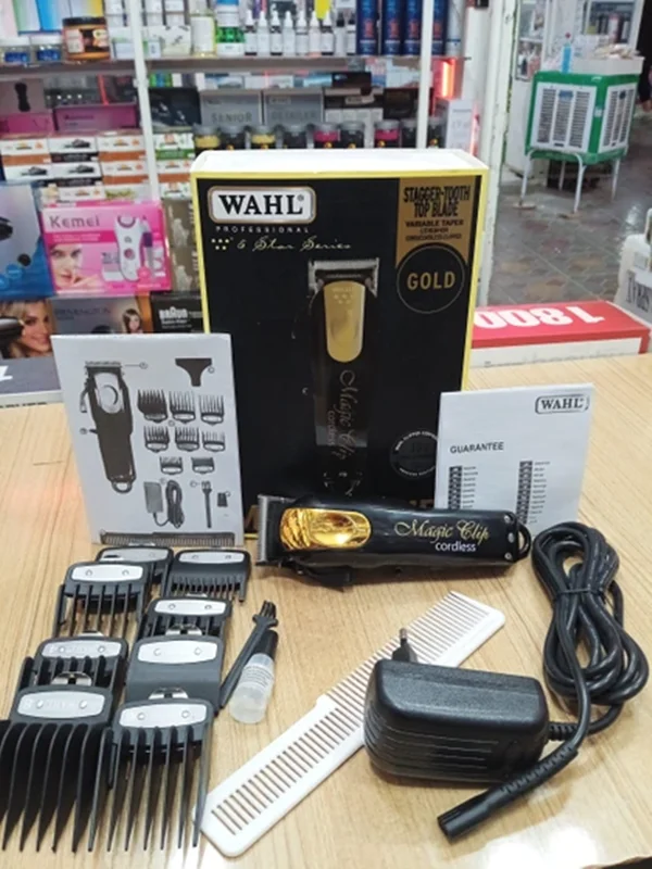 ماشین اصلاح سر و صورت حجم زن وال مجیک کلیپ گلد wahl