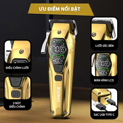 ماشین اصلاح حجم زن با کیفیت کیمی مدل km1698