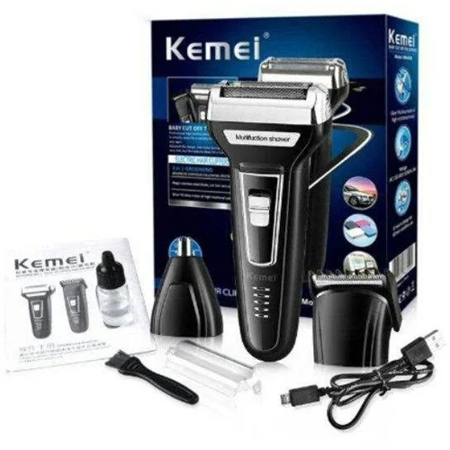 ماشین اصلاح شیور و موزن گوش وبینی با کیفیت کیمی مدل KM.6558